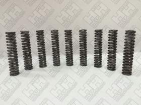 Комплект пружинок (9шт.) для колесный экскаватор DAEWOO-DOOSAN S140W-V (113454, 113455)